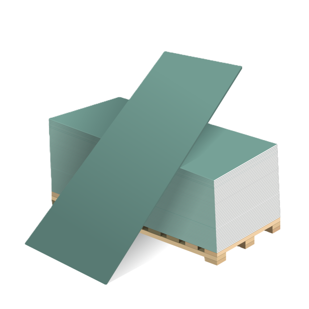 płyta gipsowa zielona